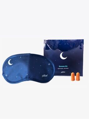 JetBlue First Class Snooze Sleep Rest Kit Amenity Travel Inflight Dopp Set